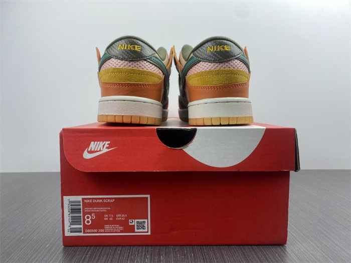 nike dunk low scrap archeo brown - db0500-200