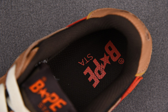 a bathing ape bape sta low copshoe bp-012