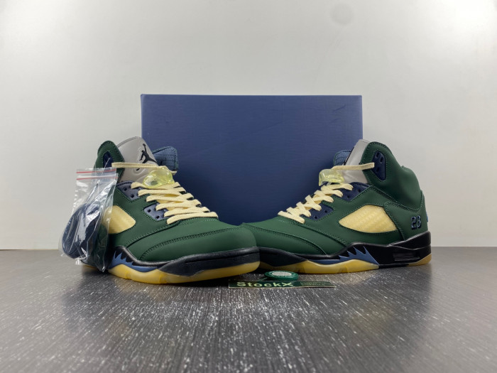air jordan 5 "navy green” fz5758-003