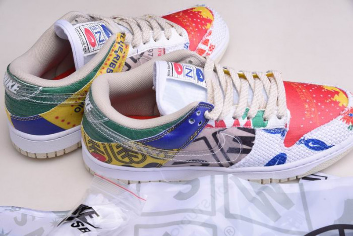 nike dunk low sp city market - da6125-900