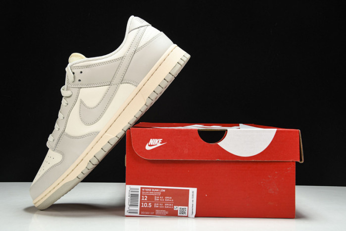 nike dunk low sail light bone - dd1503-107