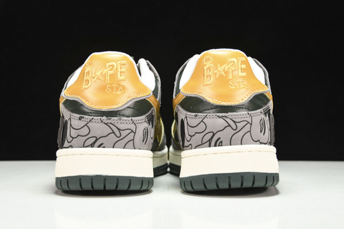 a bathing ape bape sta low copshoe bp-029