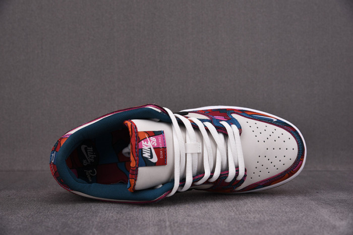 nike sb dunk low pro parra abstract art (2021) - dh7695-600