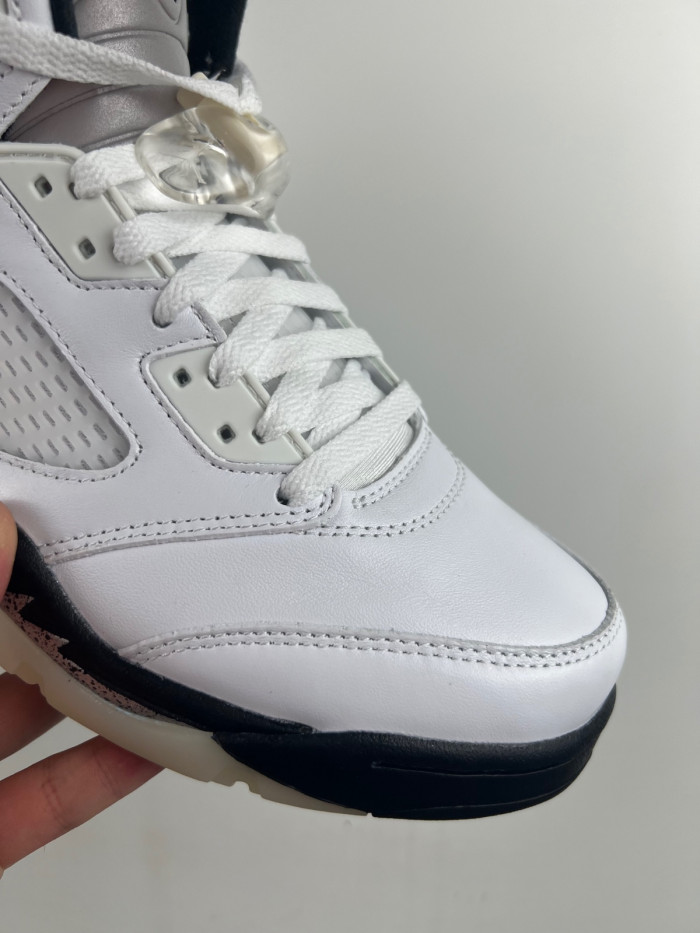 air jordan 5 “white black” dd0587-110