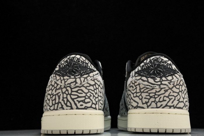 jordan 1 retro low og black cement - cz0790-001