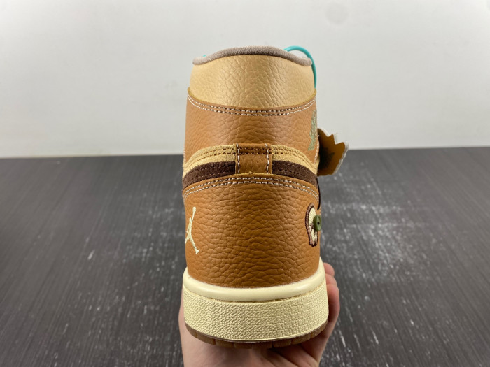 zion williamson x air jordan 1 high top dz7292-101