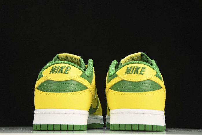 nike dunk low retro reverse brazil - dv0833-300