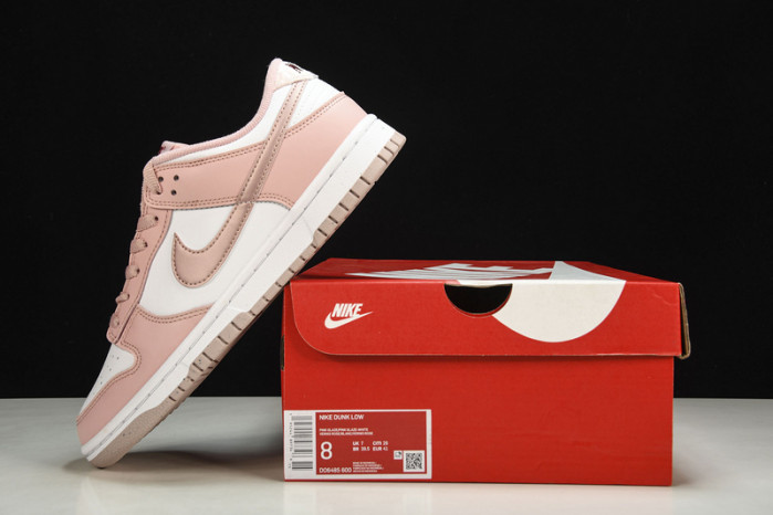 nike dunk low pink velvet (gs) - do6485-600