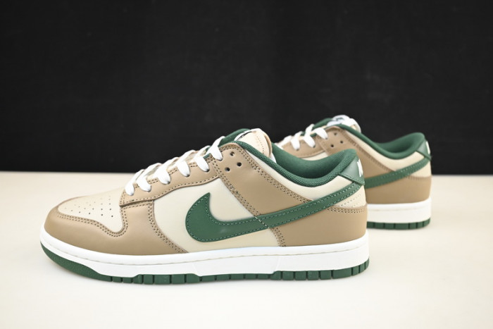 nike dunk low tan green fb7160-231