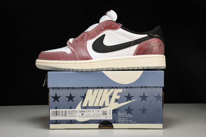 trophy room x air jordan 1 low og sp chicago fn0432-019