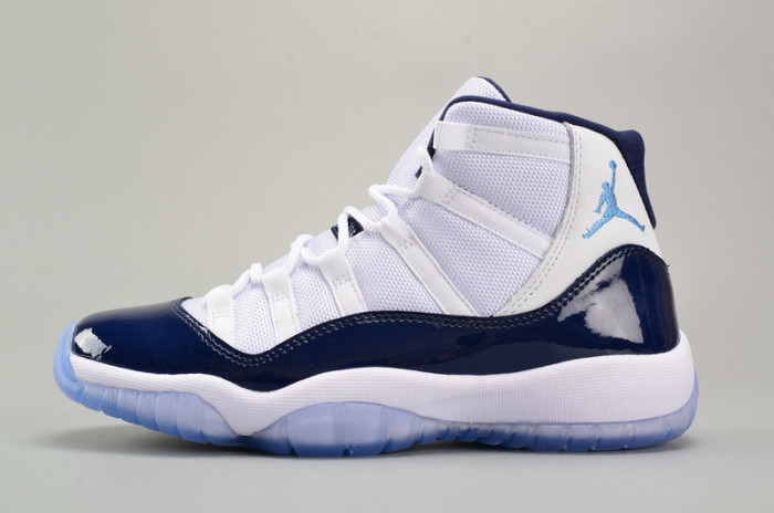air jordan 11 retro bg "win like ''82" university blue 378038-123