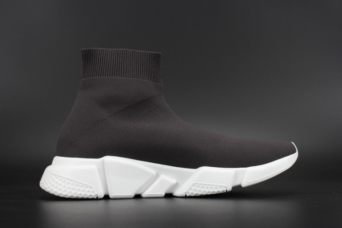 bl stretch mesh high top sneaker grey 458653