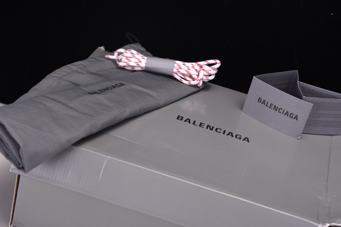 bl triple s trainers clear sole blue adn red 541624 w09o1 2120