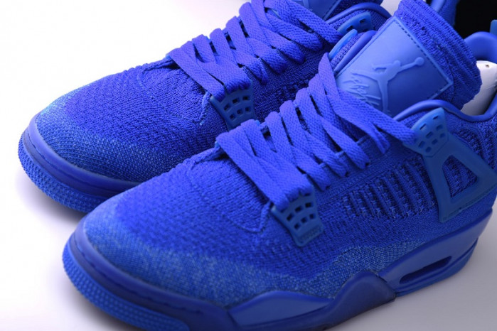 air jordan 4 flyknit “hyper royal” aq3559-400