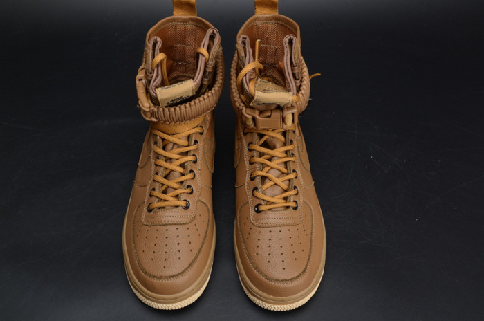 nike wmns sf force 1 “golden beige” 857872-200